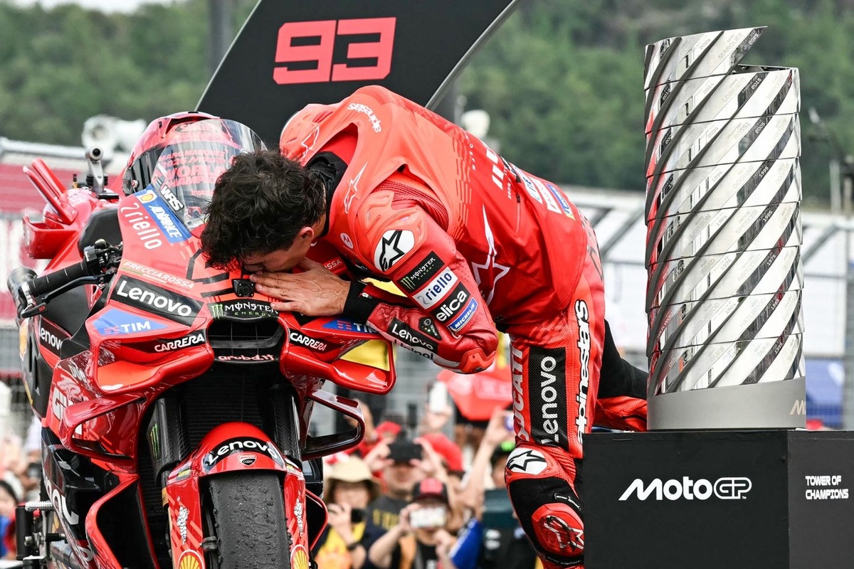 Domenicali, CEO de Ducati: «En muchos casos, Márquez ha superado nuestras previsiones» 