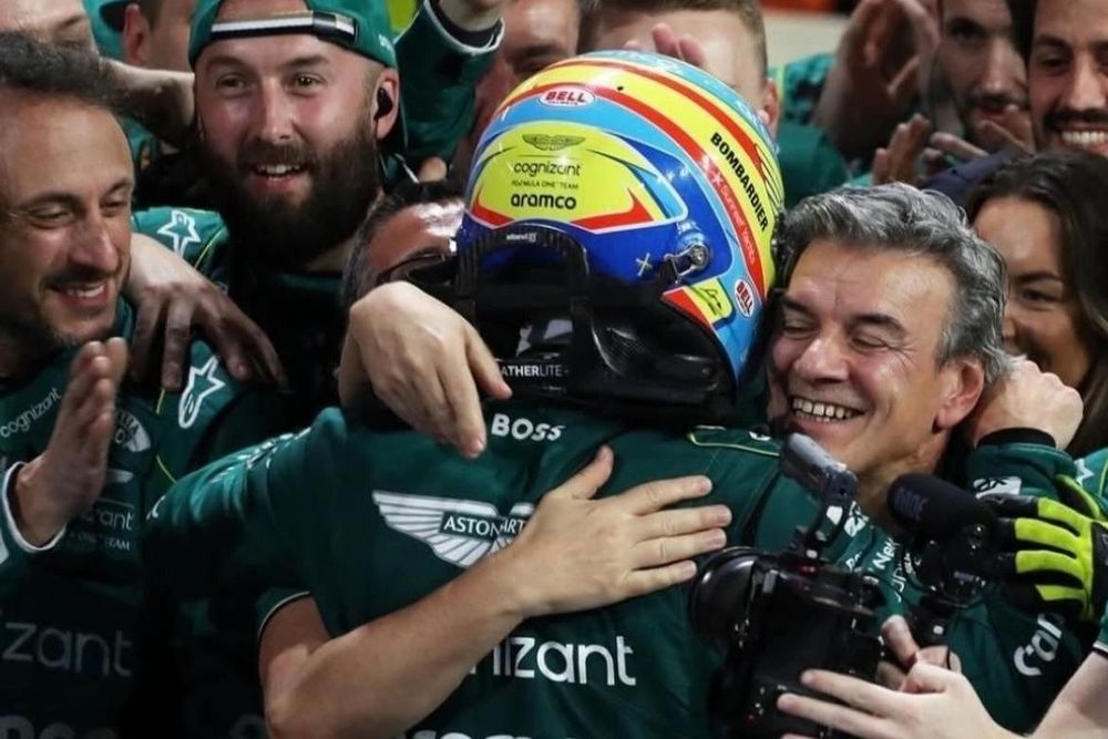 Fabrizio Borra, Fernando Alonso, Aston Martin