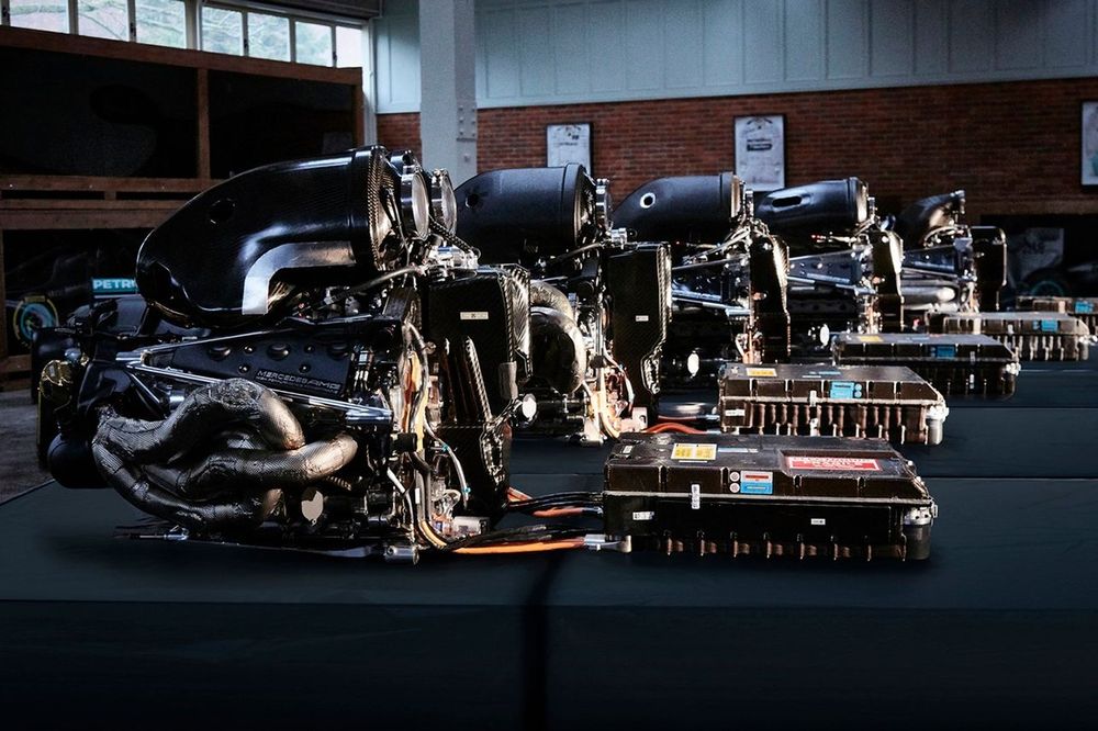 Le power units della Mercedes F1 dal 2014 al 2018
