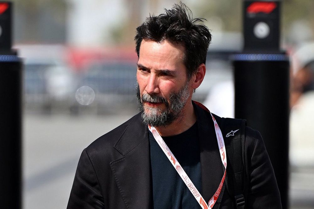 Keanu Reeves Intense Keanu Reeves lifts the lid on Cadillac F1 documentary: