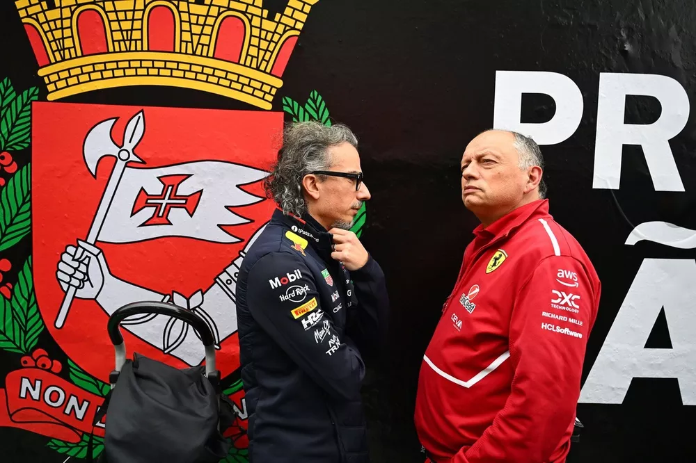 Frederic Vasseur, Ferrari, Laurent Mekies, Red Bull Racing Team Principal