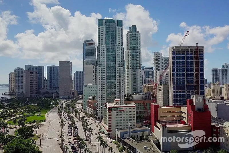 Overview of proposed F1 circuit area in Miami