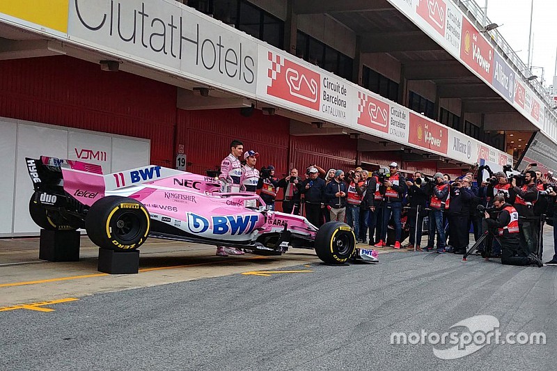 Force India последней показала машину для сезона-2018