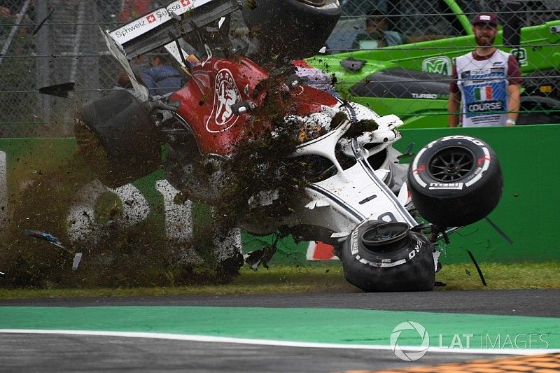 El accidente de Marcus Ericsson, Sauber C37
