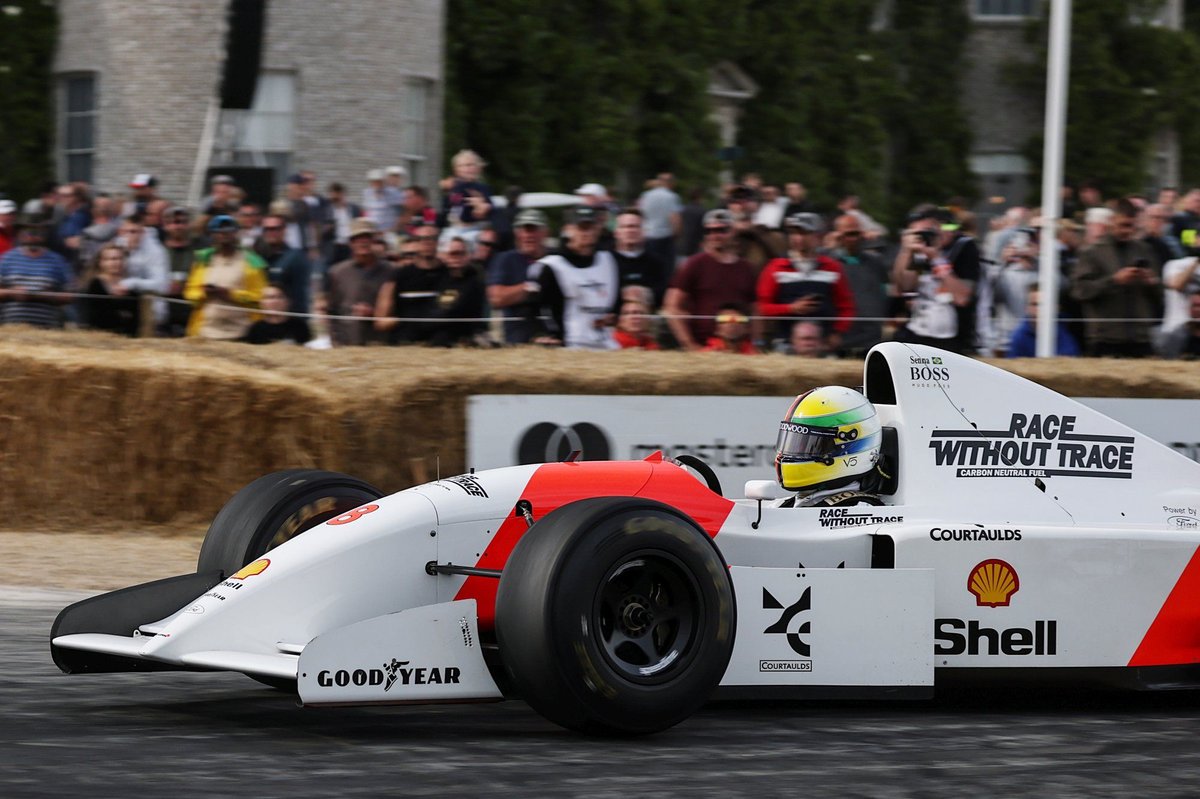 MP4/8 マクラーレン　アイルトンセナ 美しきF1マシン：「アイルトン・セナ、最後の優勝車