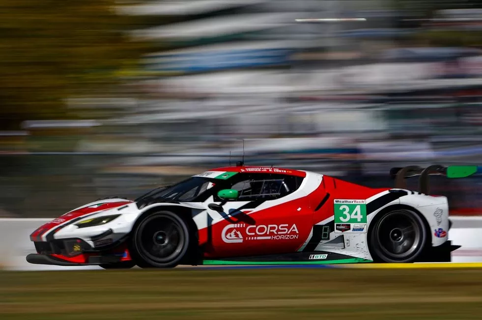 #34 Conquest Racing Ferrari 296 GT3: Manny Franco, Albert Costa Balboa, Cedric Sbirrazzuoli