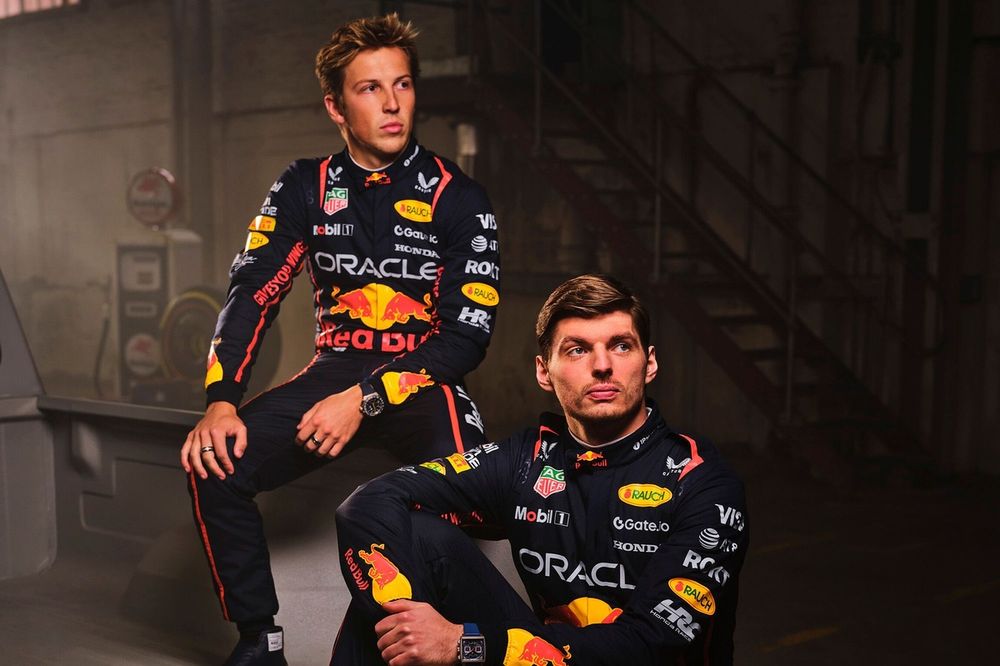 Liam Lawson, Max Verstappen, Red Bull Racing