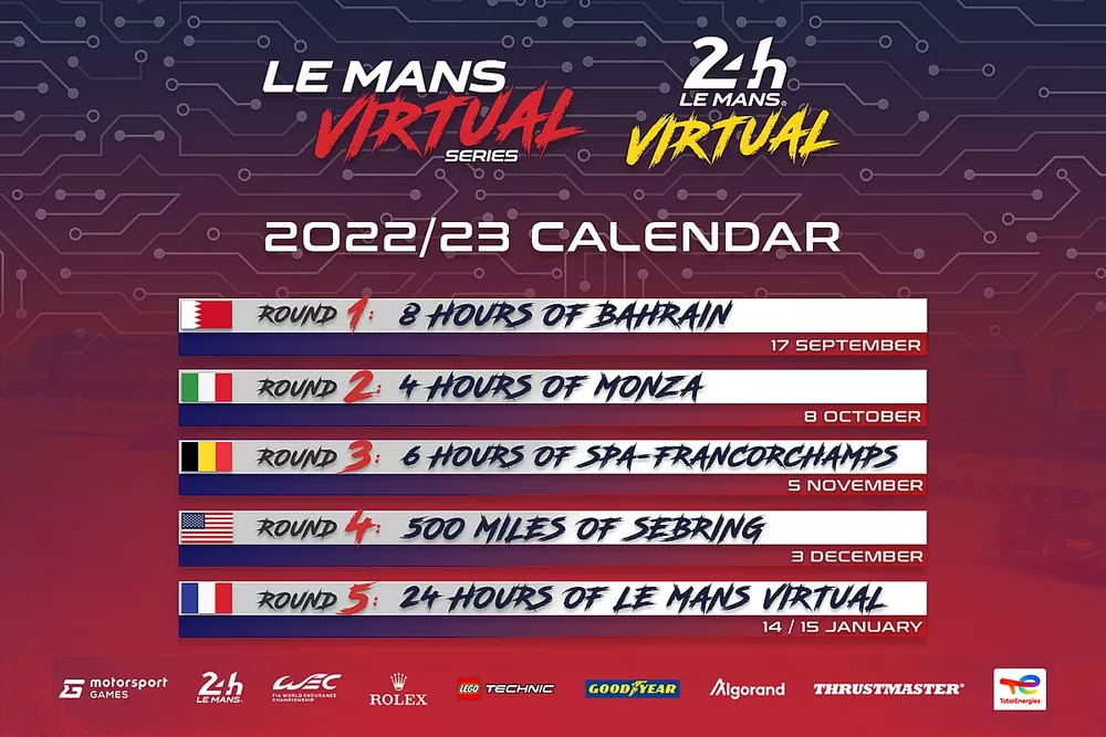Le Mans Virtual Series keert terug, met virtuele 24 uur van Le Mans als hoogtepunt