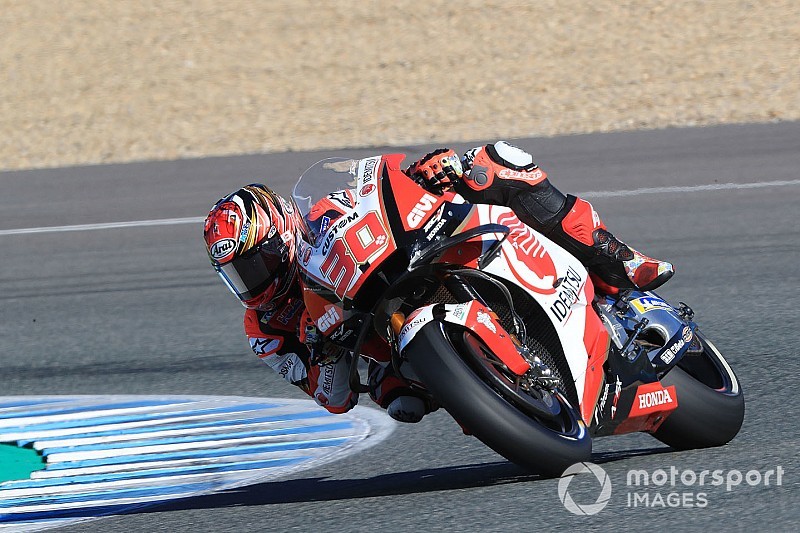 Nakagami tiene i piedi per terra, ma esalta la Honda RC213V 2018: