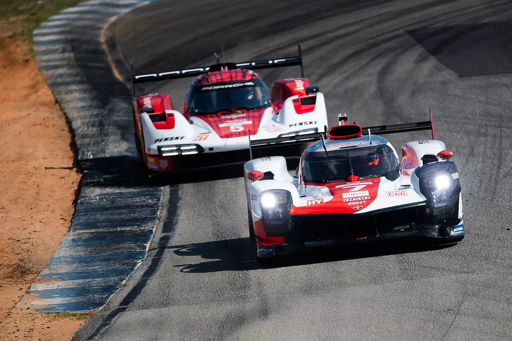 #7 Toyota Gazoo Racing Toyota GR010 - Hybrid: Mike Conway, Kamui Kobayashi, Jose Maria Lopez