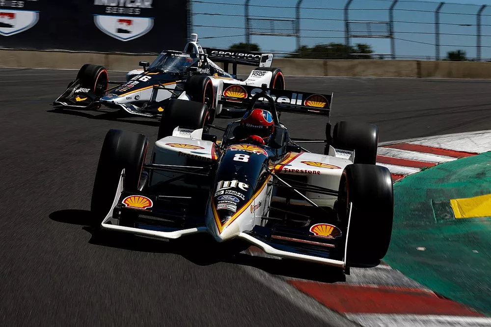 Bryan and Colton Herta,  Team Rahal, Reynard 98I Ford Cosworth Rideswap 
