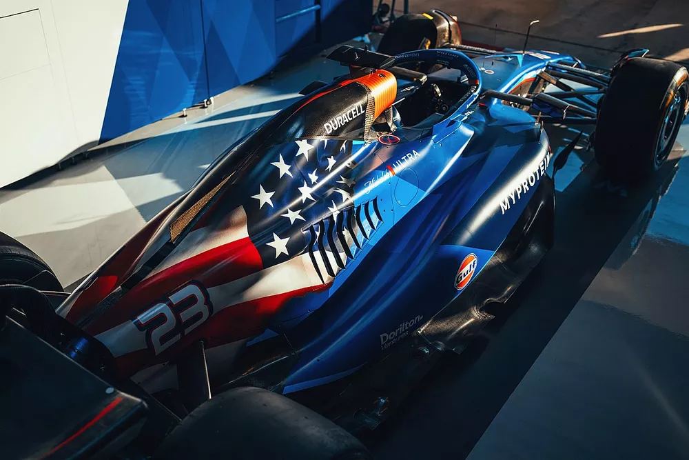 Livr&eacute;e sp&eacute;ciale pour la Williams FW45