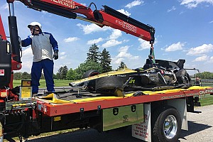 Hinchcliffe choca en su intento por calificar a Indy 500