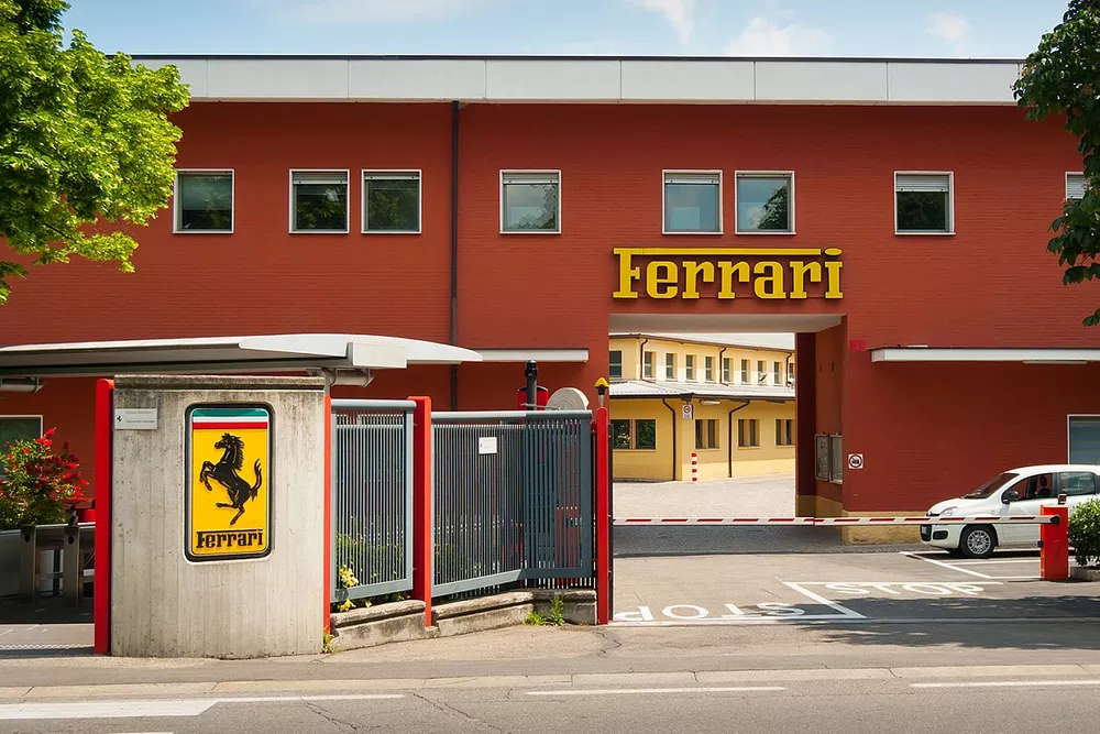 Ferrari-fabriek in Maranello