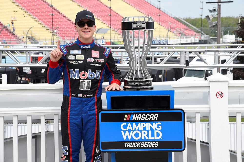 Regular season champion John Hunter Nemechek, Kyle Busch Motorsports, Toyota Tundra