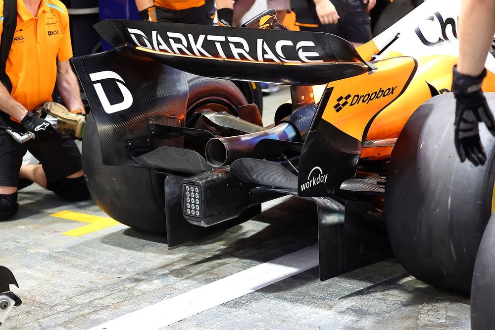 Difusor del McLaren MCL38