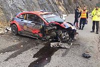 Tremendo accidente de Tanak, Evans se pone líder en Montecarlo