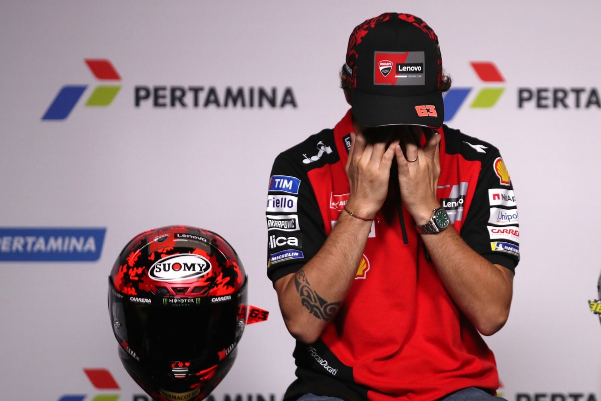 Bagnaia quitte l'Indonésie sans points et toujours sans réponse