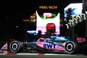 Colapinto, tras ser chocado por Albon en Las Vegas: "Tenía el difusor roto"