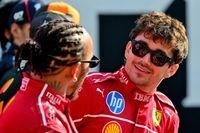 Leclerc "no tiene consejos" para Hamilton tras su primera temporada en Ferrari