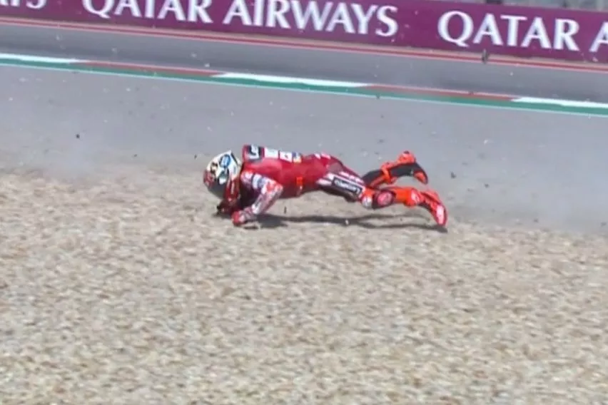 Marc Márquez, caída Austin 2026