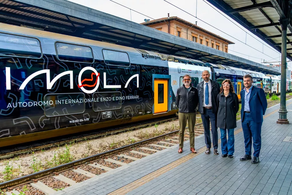 Trenitalia Tper e Formula Imola presentano il Treno di Imola