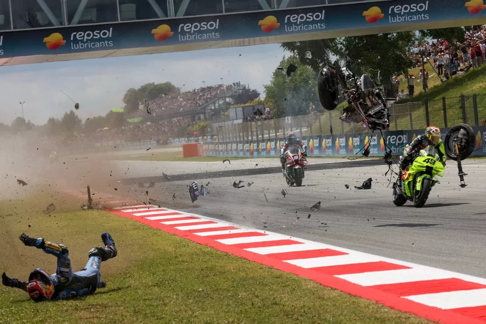 El accidente de Alex M&aacute;rquez, Gresini Racing
