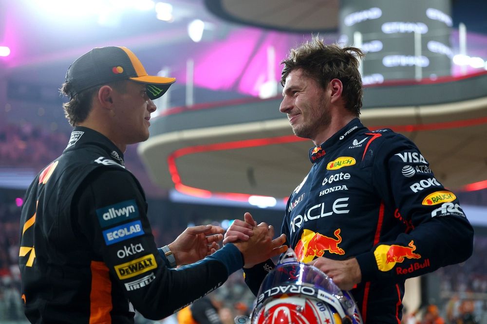 Lando Norris, McLaren, Max Verstappen, Red Bull Racing
