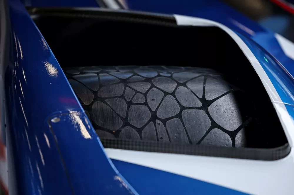 Detalle de los neum&aacute;ticos Michelin
