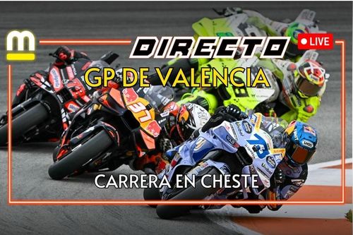 As&iacute; fue la carrera del GP de Valencia (Cheste), con Live Timing