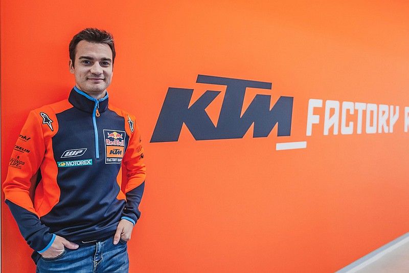 Dani Pedrosa, Red Bull KTM Factory Racing piloto de prueba