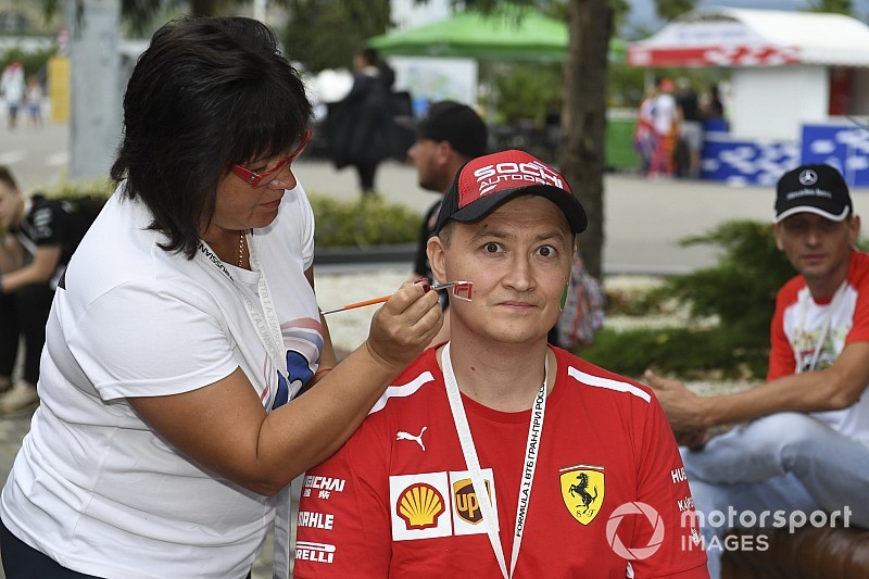 Az Orosz Nagydíj szurkolói az F1-es hétvégéről Szocsiból