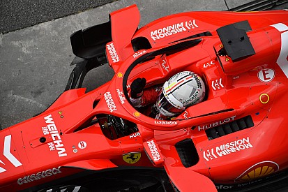 Vettel quebró el sistema de balanza de pesaje de la FIA