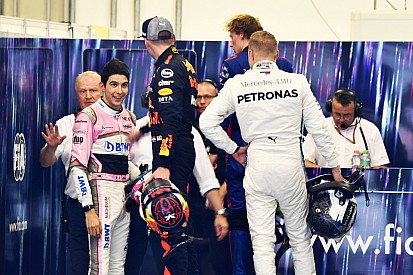 Galería: la polémica Ocon-Verstappen dentro y fuera de pista