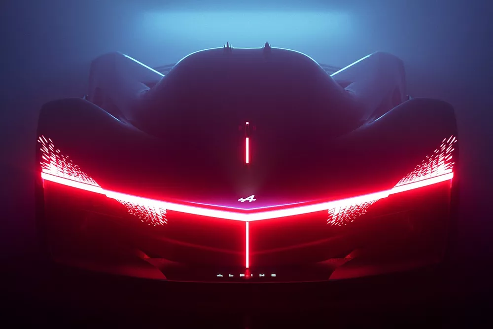 Alpine concept car, Alpenglow