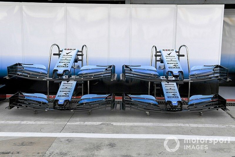 Front wing of Williams FW42 