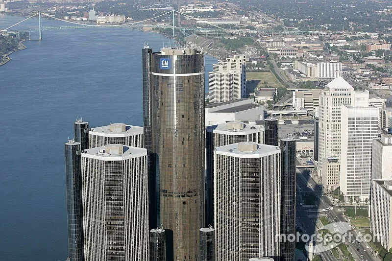 The GM Renaissance Center in Detroit