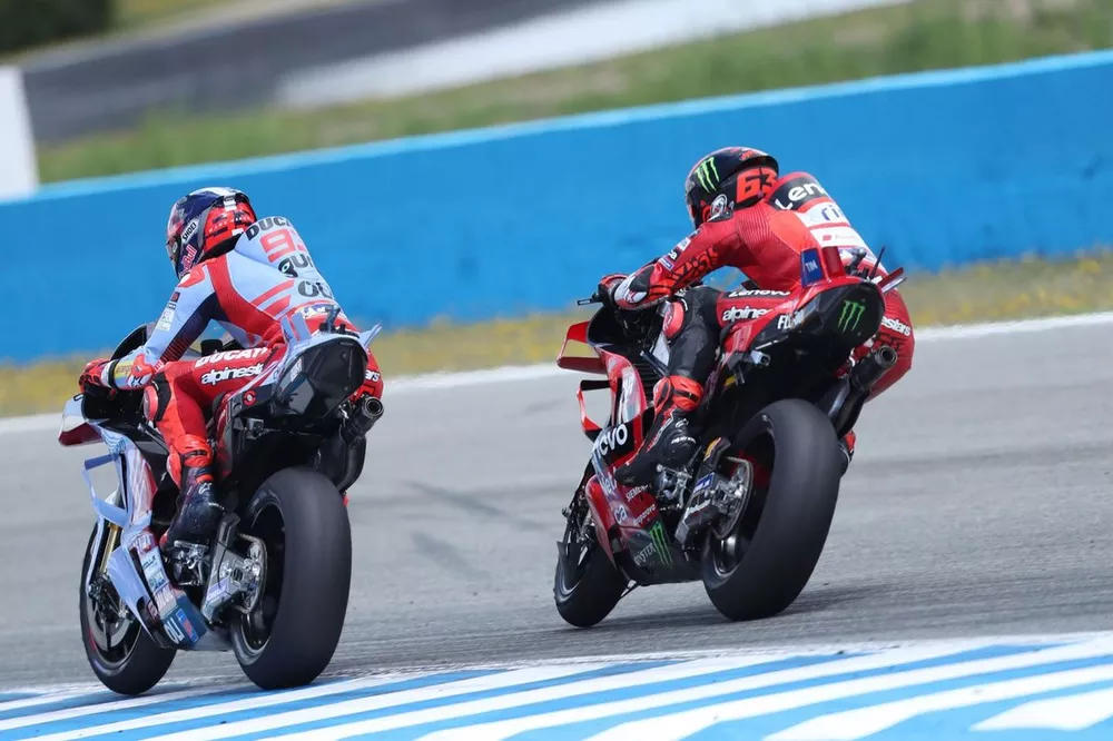 Franceso Bagnaia, Marc Marquez, Gresini Racing