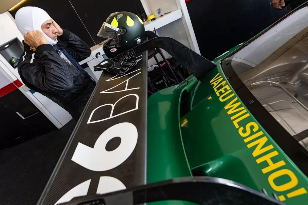 Christian Fittipaldi homenageia Wilson Fittipaldi