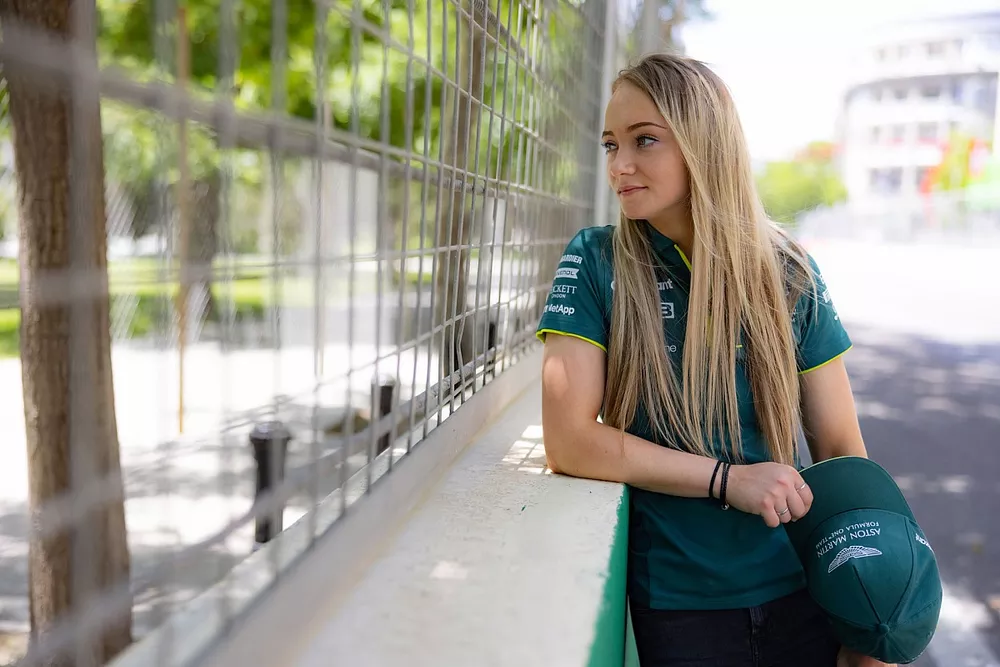 Jessica Hawkins, Driver  ambassador, Aston Martin