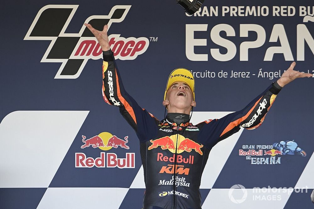 El ganador: Pedro Acosta, Red Bull KTM Ajo