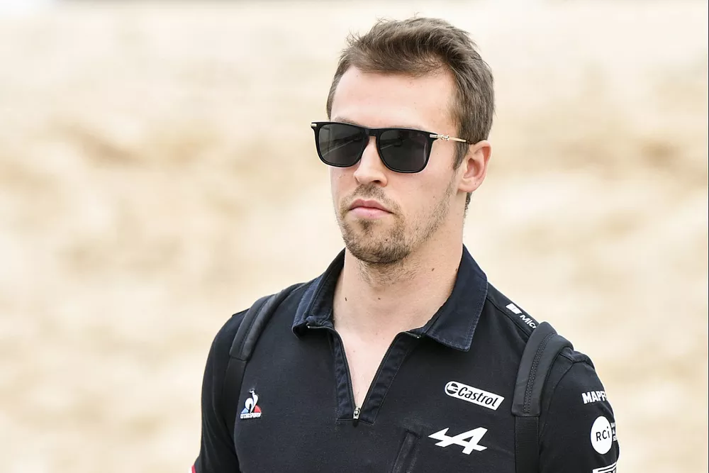 Daniil Kvyat, piloto reserva de Alpine F1 