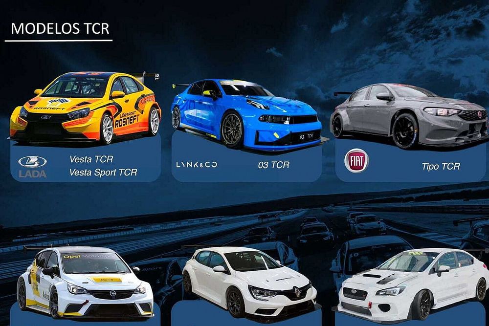 Carros TCR South America
