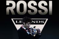 Rossi ya es leyenda de MotoGP: las fotos de la entrega de premios