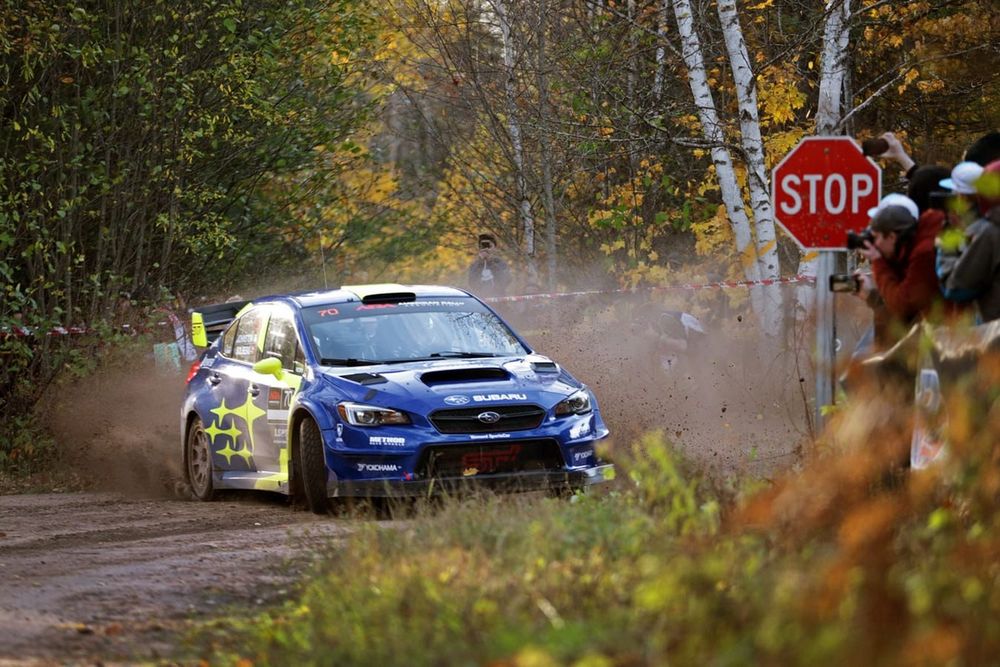 Oliver Solberg, Aaron Johnston, Subaru WRX STI