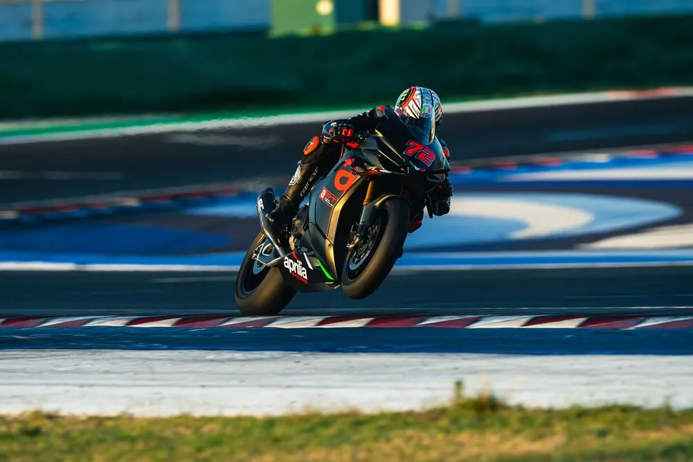 Marco Bezzecchi Test Misano