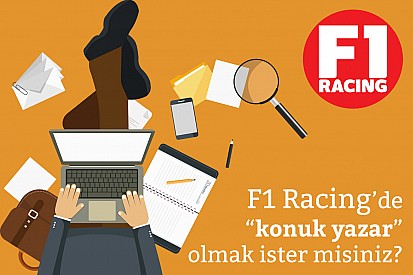 F1 Racing Temmuz sayısı konuk yazar konusu belli oldu