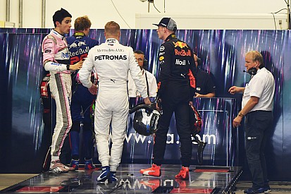 Verstappen en Ocon in FIA persconferentie Abu Dhabi