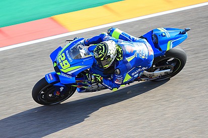 MotoGP Aragon: Iannone puncaki warm-up, Marquez terjatuh