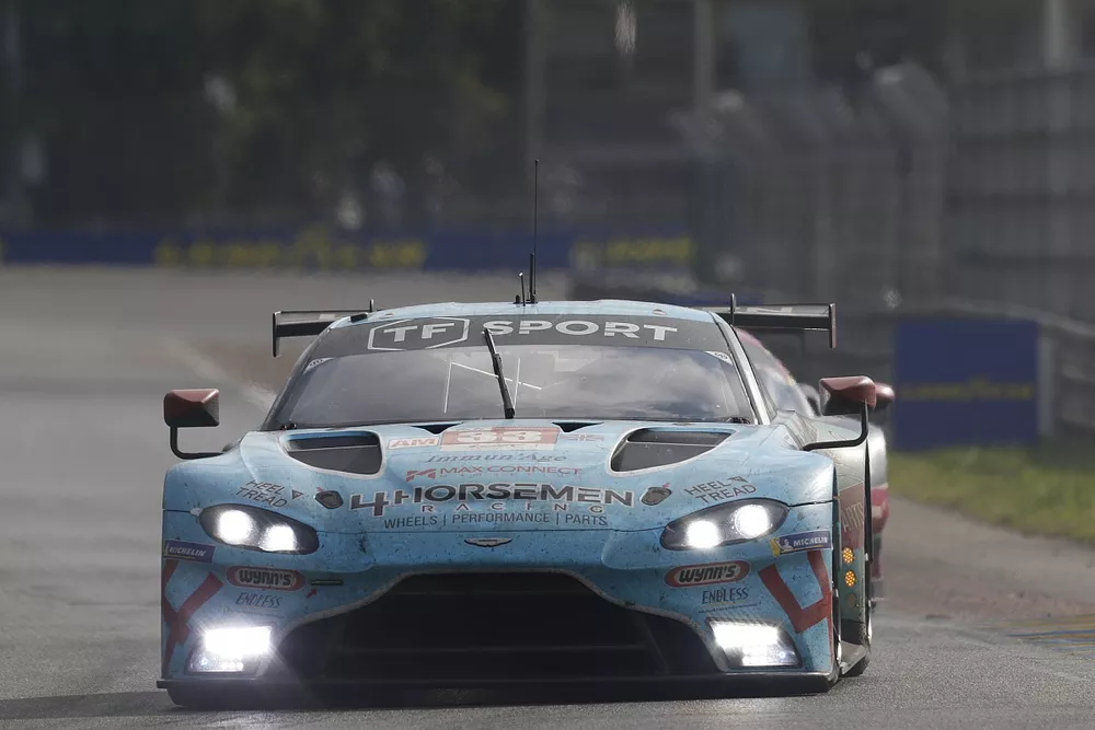 #33 TF Sport Aston Martin Vantage AMR LMGTE Am of Ben Keating, Dylan Pereira, Felipe Fraga